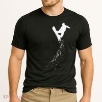 Freestyle Snowboarding Snowboarder Snowboard Wintersports Cooling Performance Crew T-Shirt thumb 2
