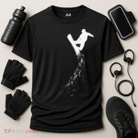Freestyle Snowboarding Snowboarder Snowboard Wintersports Cooling Performance Crew T-Shirt thumb 3