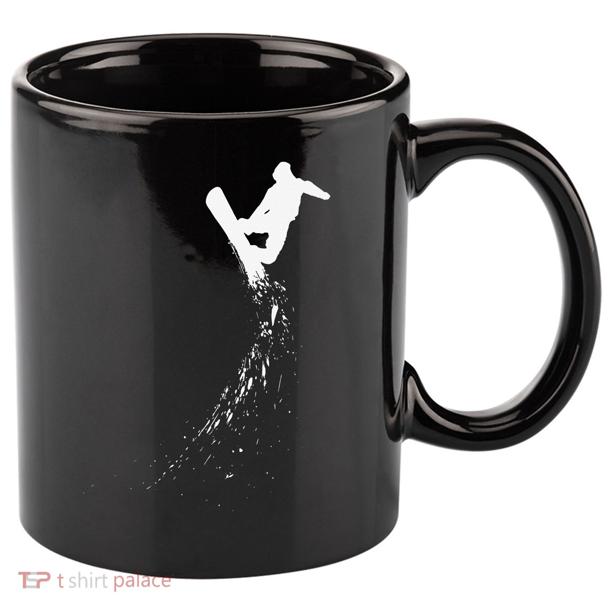 Freestyle Snowboarding Snowboarder Snowboard Wintersports 11oz C Handle Ceramic Mug