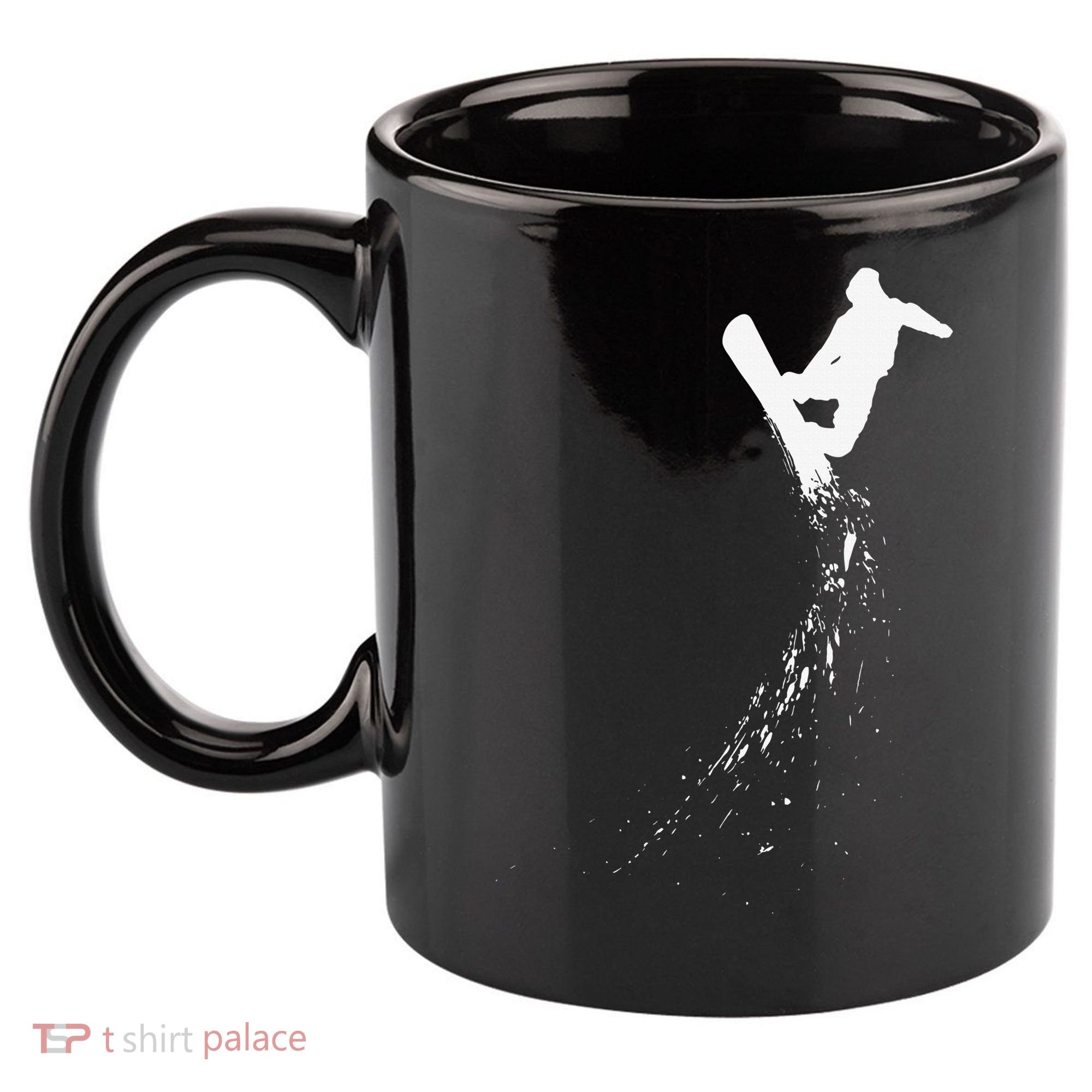 Freestyle Snowboarding Snowboarder Snowboard Wintersports 11oz C Handle Ceramic Mug
