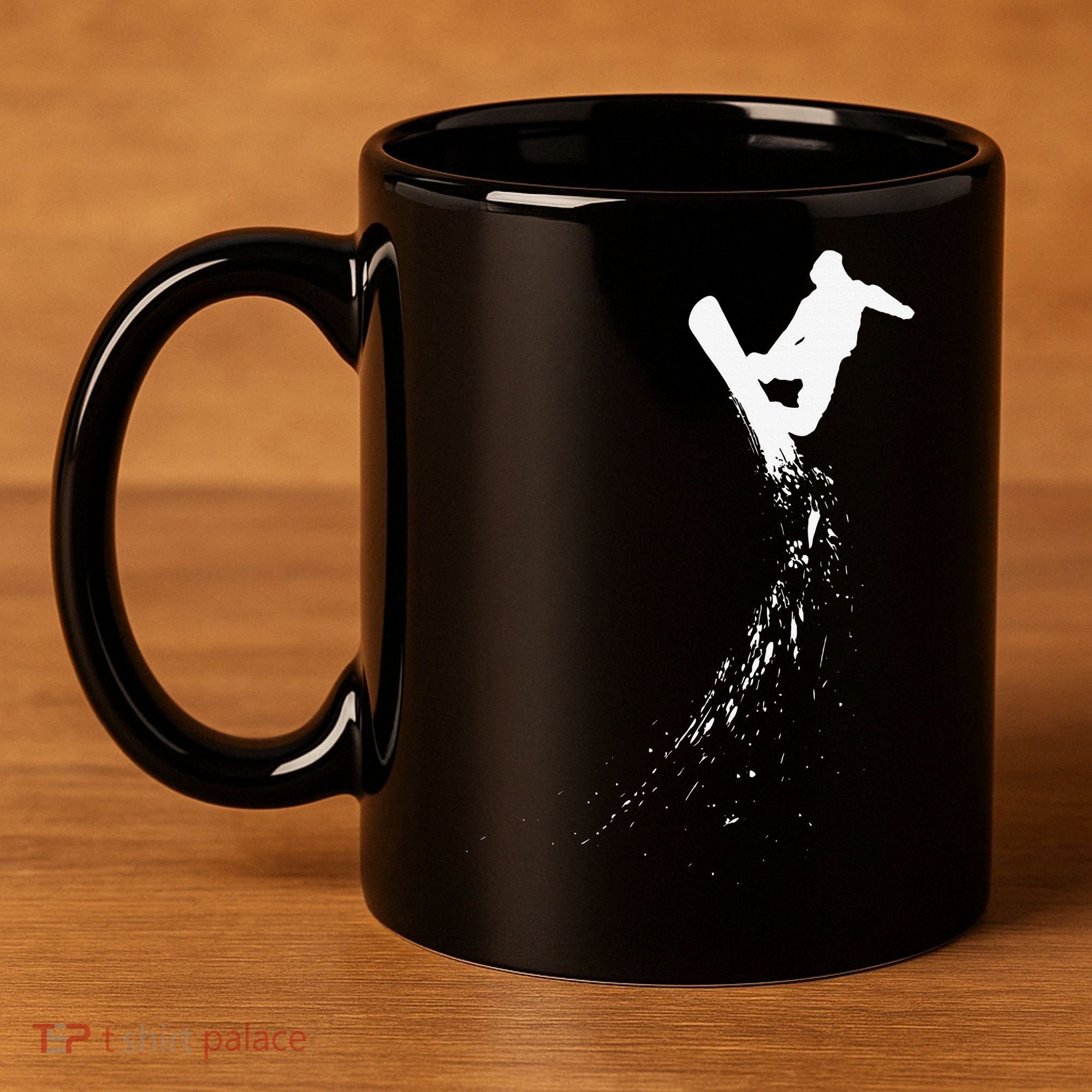 Freestyle Snowboarding Snowboarder Snowboard Wintersports 11oz C Handle Ceramic Mug