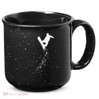 Freestyle Snowboarding Snowboarder Snowboard Wintersports 15oz Campfire Ceramic Mug thumb 0