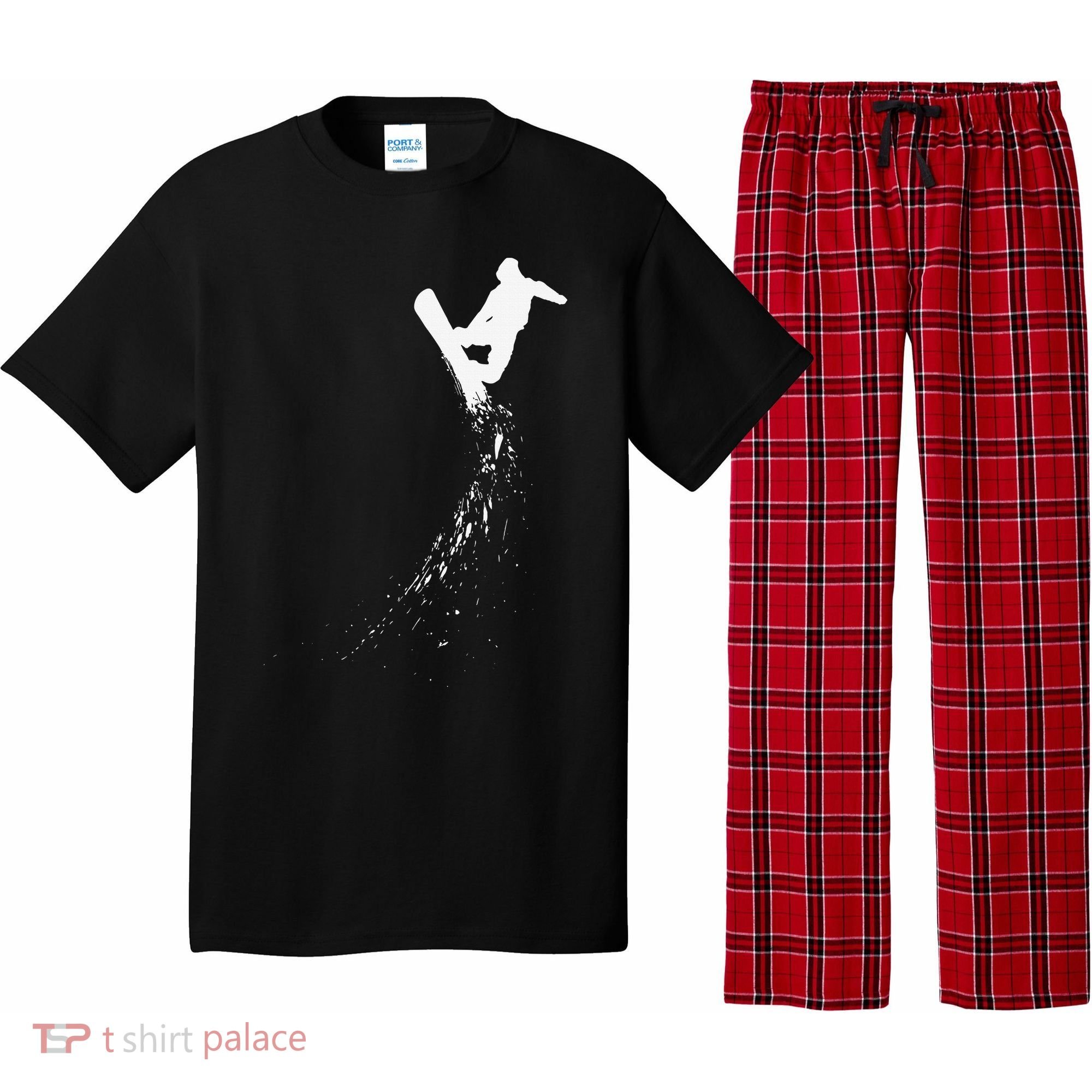 Freestyle Snowboarding Snowboarder Snowboard Wintersports Pajama Set