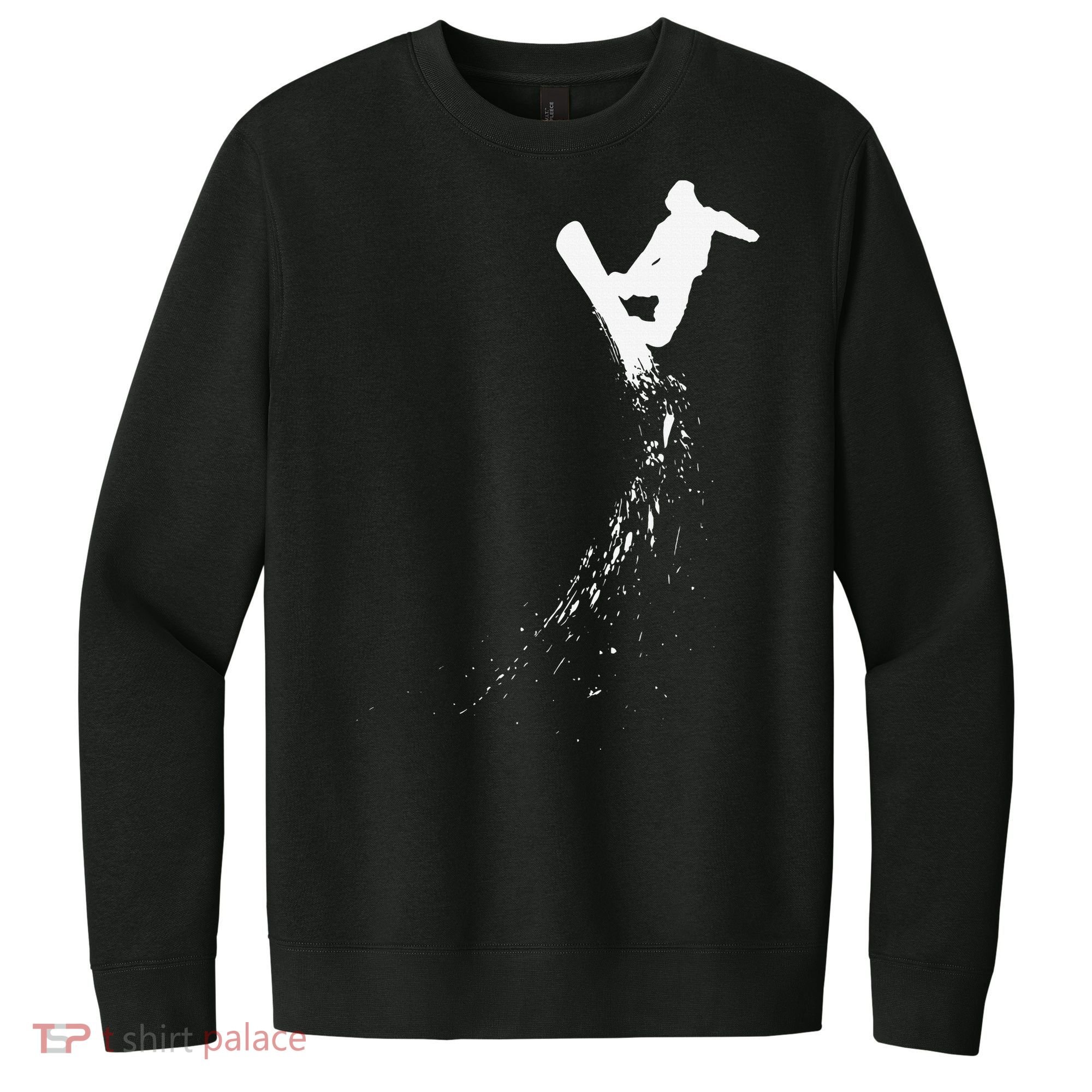 Freestyle Snowboarding Snowboarder Snowboard Wintersports V.I.T. Fleece Crew Sweatshirt