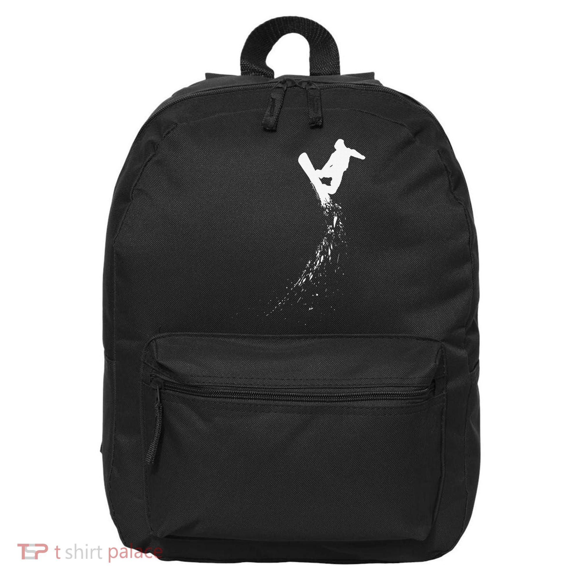 Freestyle Snowboarding Snowboarder Snowboard Wintersports 16 in Basic Backpack