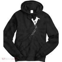 Freestyle Snowboarding Snowboarder Snowboard Wintersports Tie Dye Hoodie thumb 0