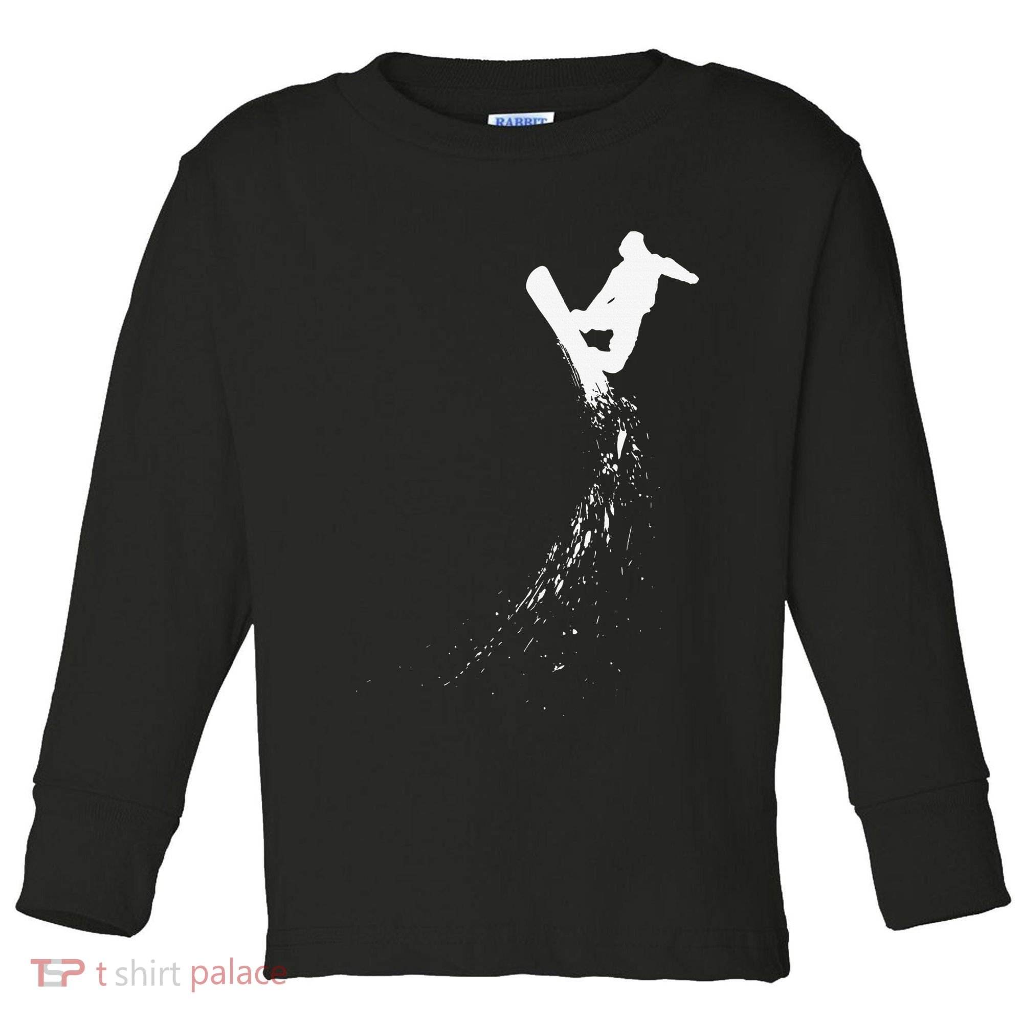 Freestyle Snowboarding Snowboarder Snowboard Wintersports Toddler Long Sleeve Shirt
