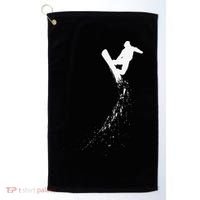 Freestyle Snowboarding Snowboarder Snowboard Wintersports Golf Towel thumb 0