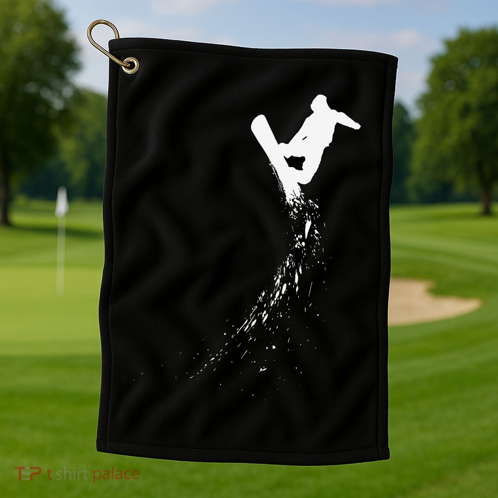 Freestyle Snowboarding Snowboarder Snowboard Wintersports Golf Towel