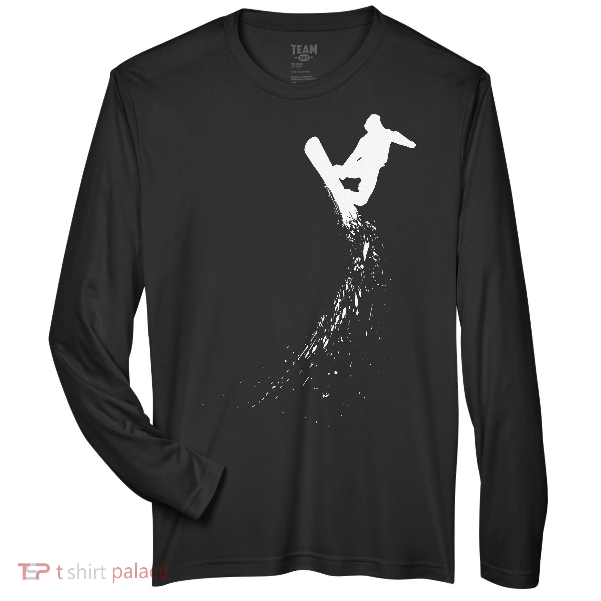 Freestyle Snowboarding Snowboarder Snowboard Wintersports Zone Performance Long-Sleeve T-Shirt
