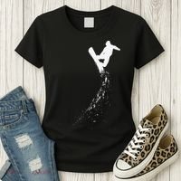 Freestyle Snowboarding Snowboarder Snowboard Wintersports Women's T-Shirt thumb 3