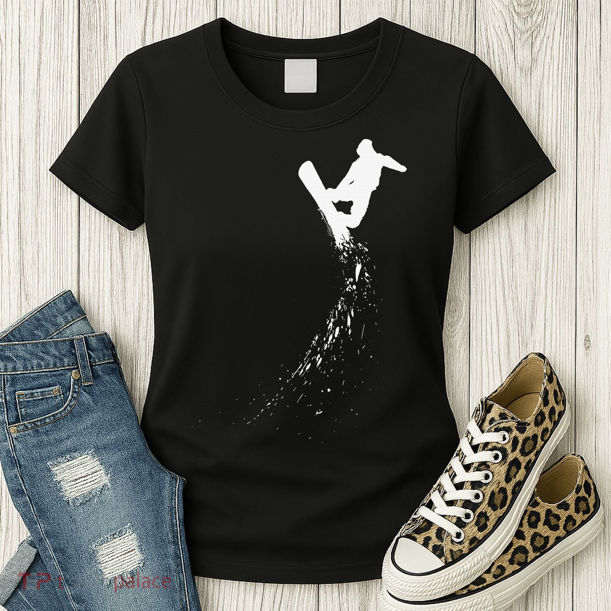 Freestyle Snowboarding Snowboarder Snowboard Wintersports Women's T-Shirt