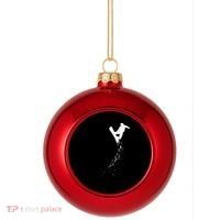 Freestyle Snowboarding Snowboarder Snowboard Wintersports Plastic Christmas Ball Ornament thumb 0