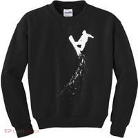 Freestyle Snowboarding Snowboarder Snowboard Wintersports Kids Sweatshirt thumb 0