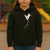 Freestyle Snowboarding Snowboarder Snowboard Wintersports Kids Hoodie thumb 3