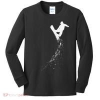 Freestyle Snowboarding Snowboarder Snowboard Wintersports Kids Long Sleeve Shirt thumb 0