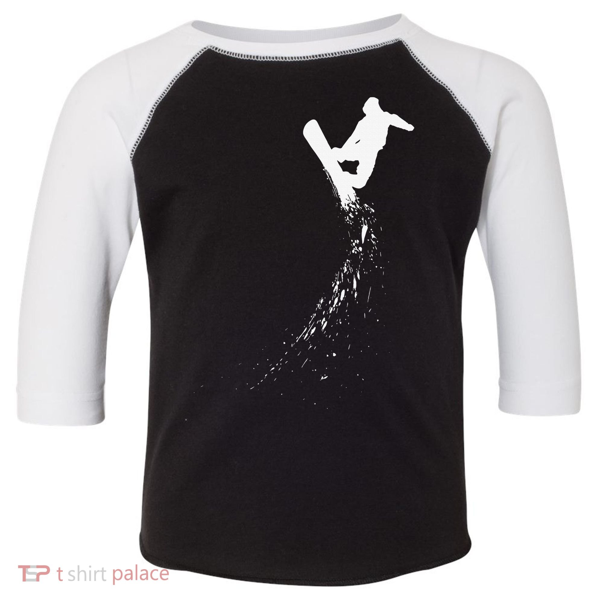 Freestyle Snowboarding Snowboarder Snowboard Wintersports Toddler Fine Jersey T-Shirt