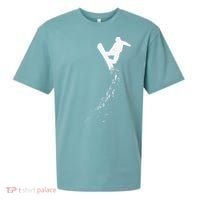 Freestyle Snowboarding Snowboarder Snowboard Wintersports Sueded Cloud Jersey T-Shirt thumb 0
