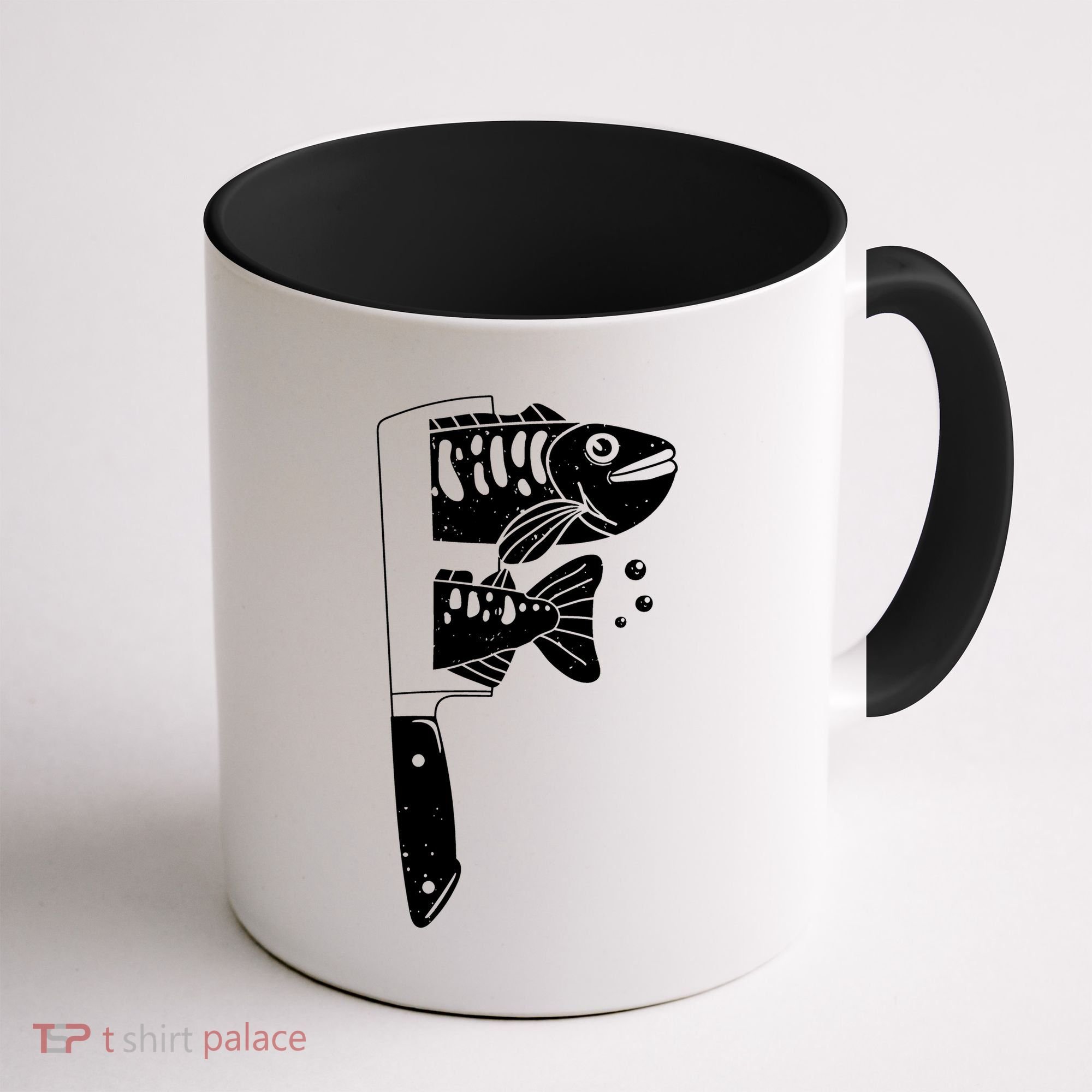 Fresh Sashimi Sushi Knife Anime Inspiration Coffee Mug