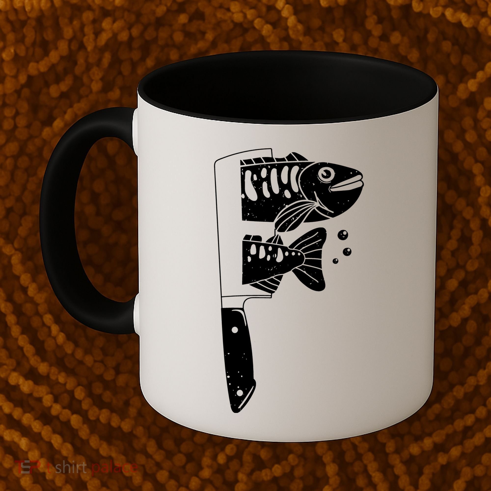 Fresh Sashimi Sushi Knife Anime Inspiration Coffee Mug