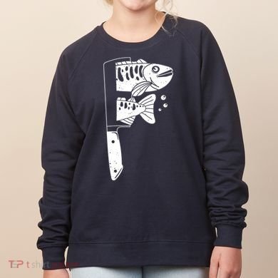 Fresh Sashimi Sushi Knife Anime Inspiration Women's Sweatshirt