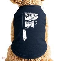 Fresh Sashimi Sushi Knife Anime Inspiration Doggie Tank thumb 0