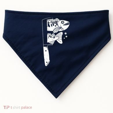Fresh Sashimi Sushi Knife Anime Inspiration USA-Made Doggie Bandana