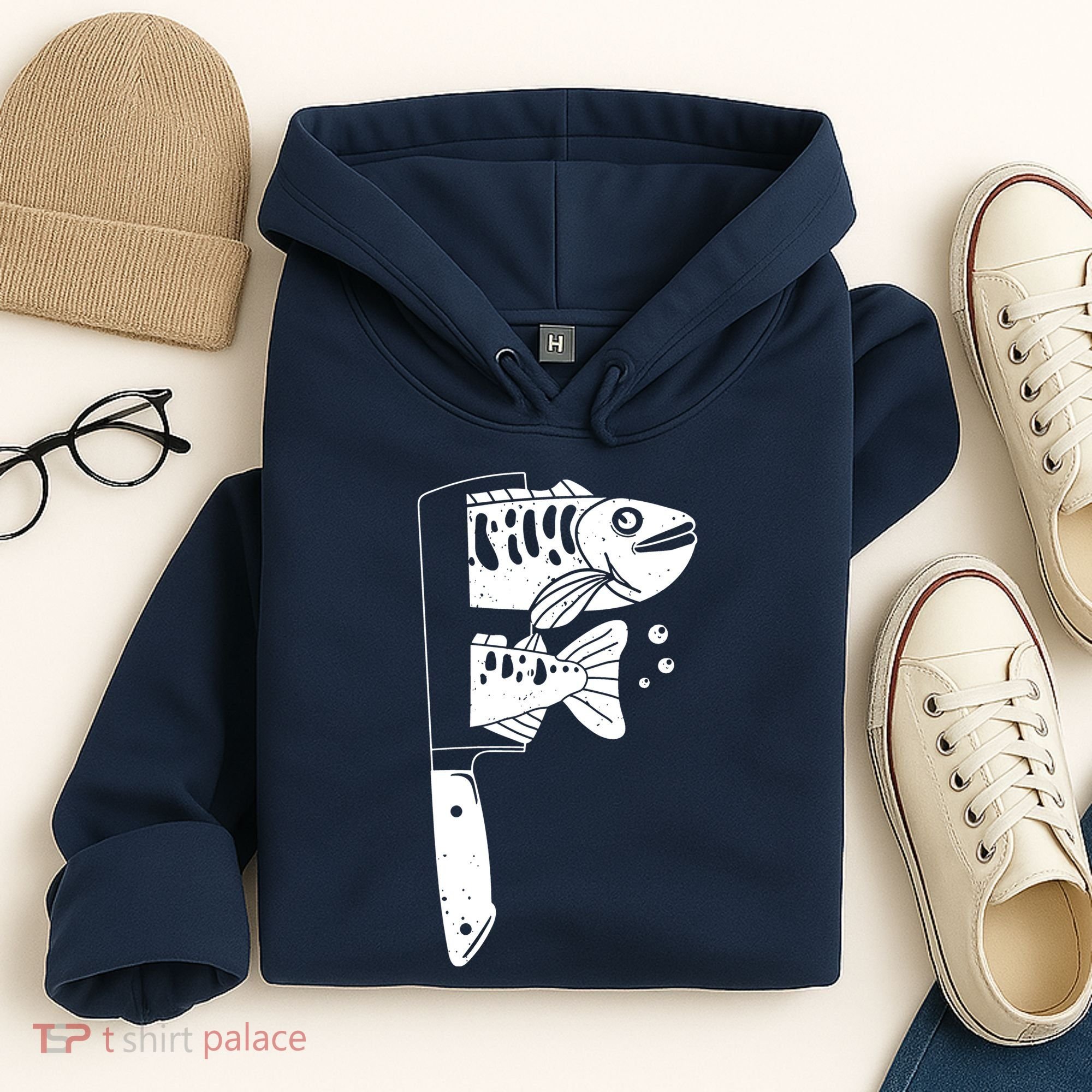 Fresh Sashimi Sushi Knife Anime Inspiration Hoodie