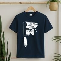 Fresh Sashimi Sushi Knife Anime Inspiration T-Shirt thumb 2