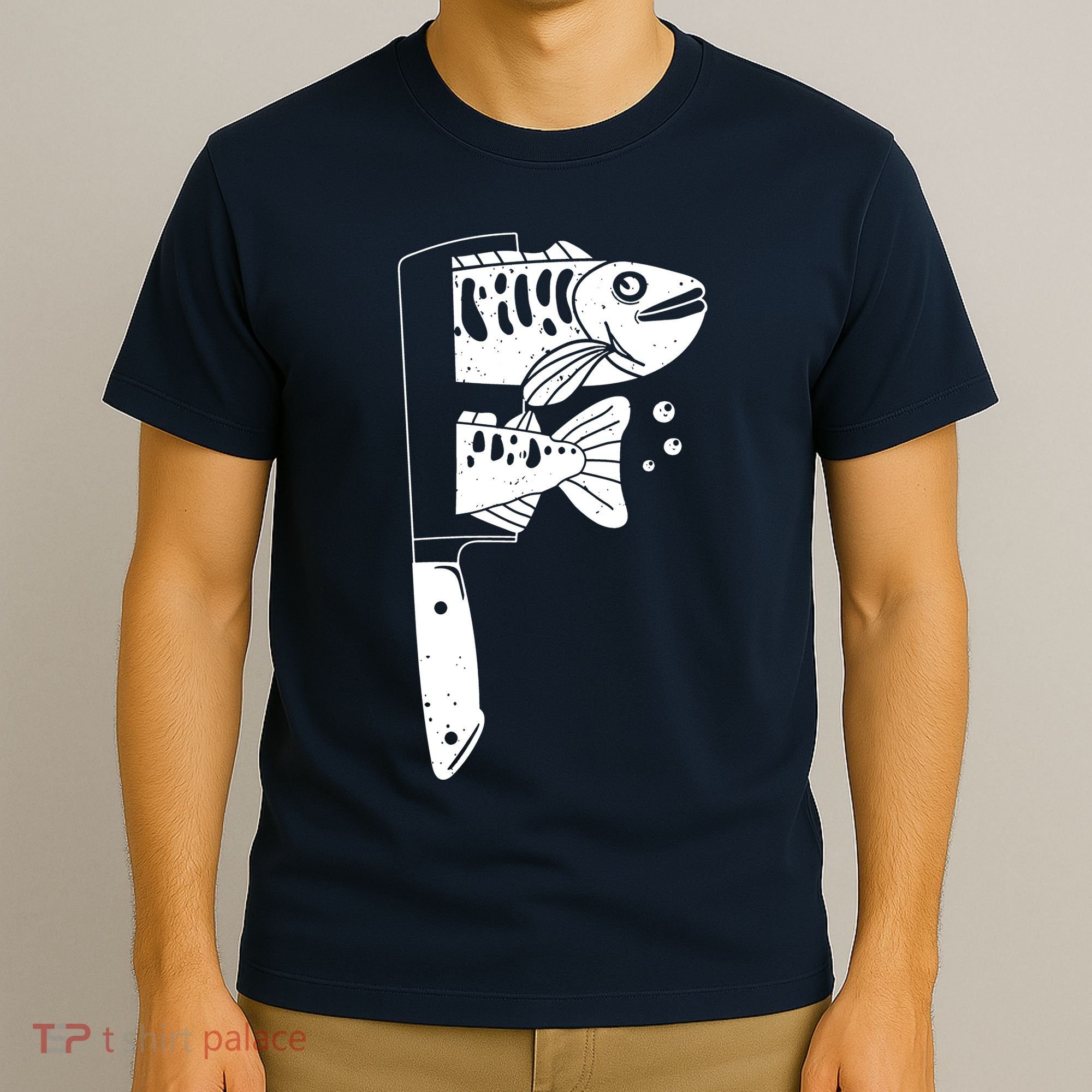 Fresh Sashimi Sushi Knife Anime Inspiration T-Shirt