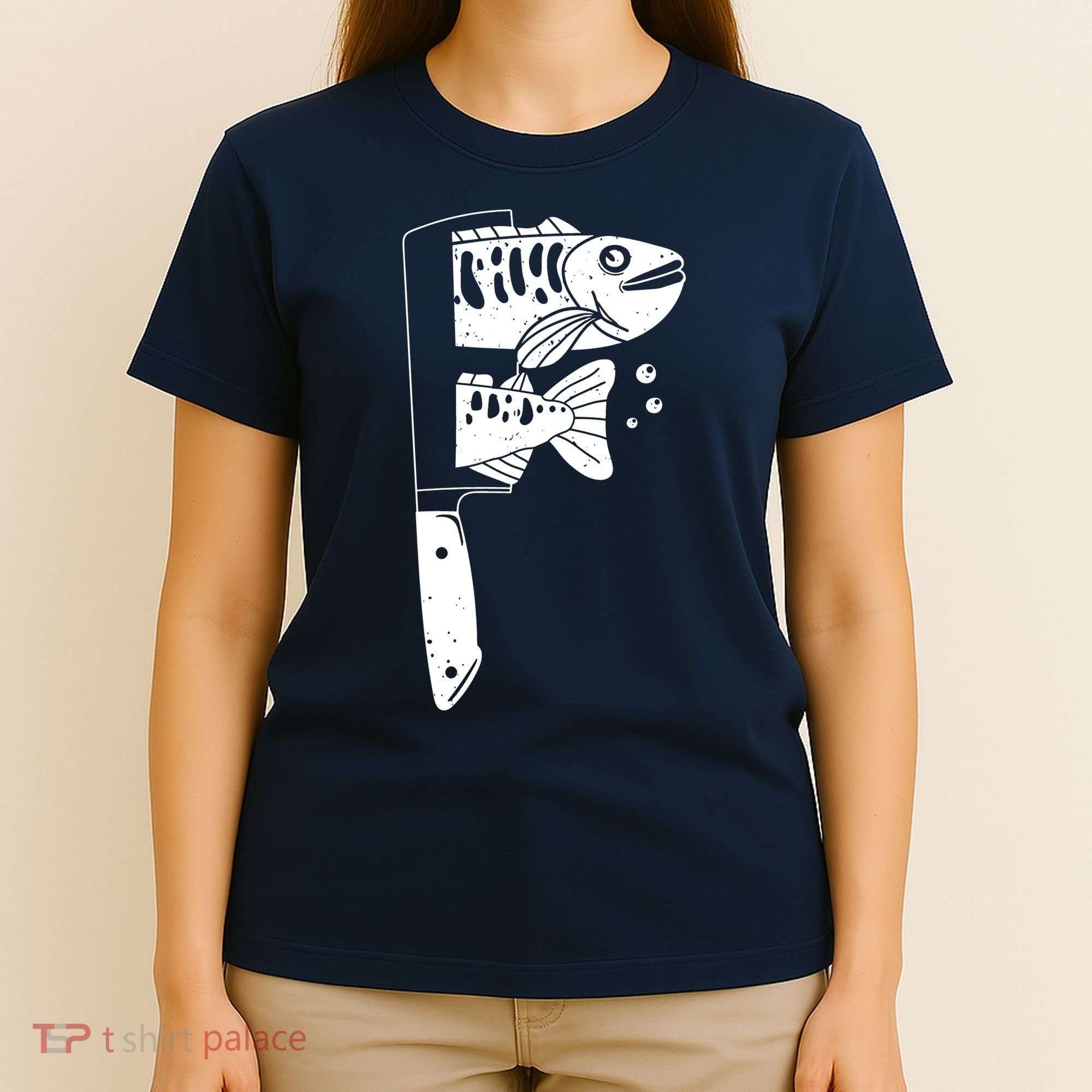 Fresh Sashimi Sushi Knife Anime Inspiration T-Shirt