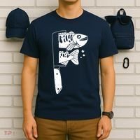 Fresh Sashimi Sushi Knife Anime Inspiration T-Shirt thumb 6