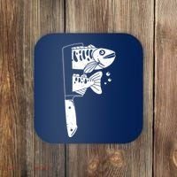 Fresh Sashimi Sushi Knife Anime Inspiration Coaster thumb 0
