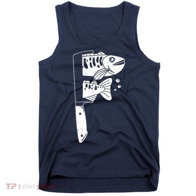 Fresh Sashimi Sushi Knife Anime Inspiration Tank Top