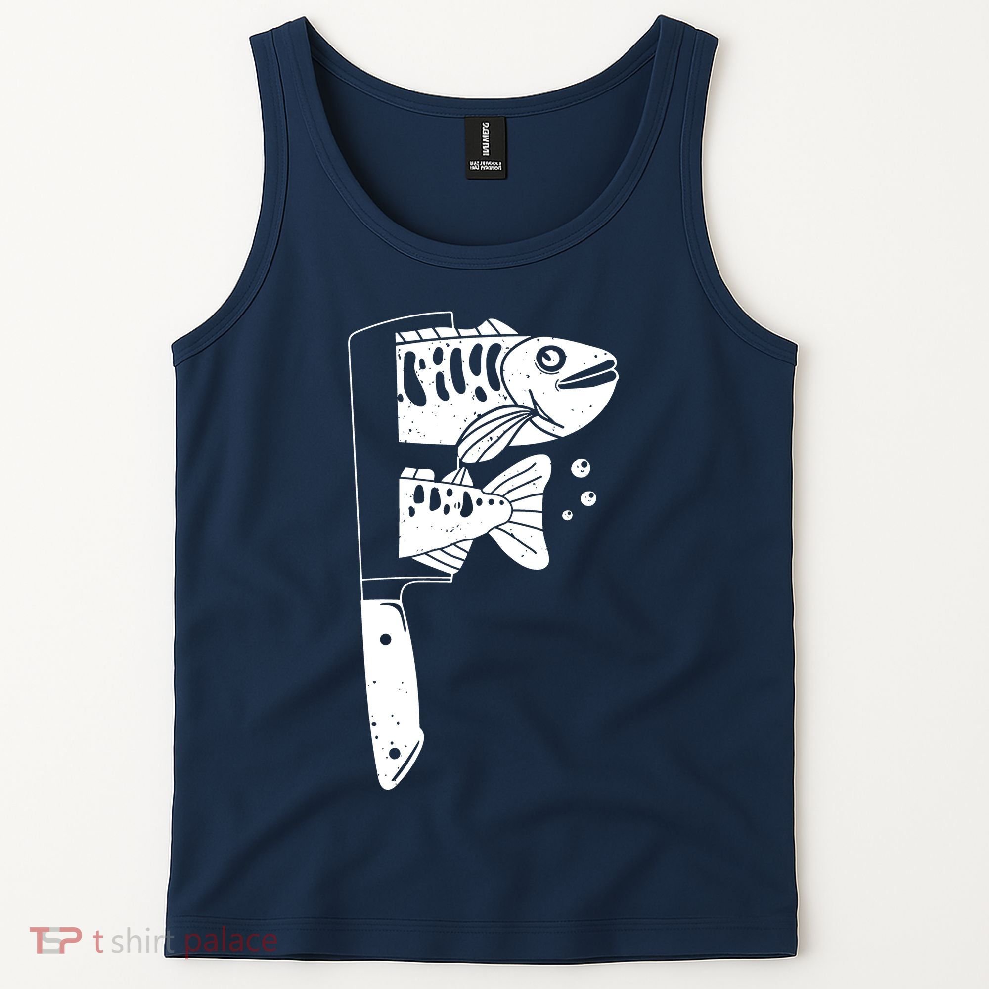 Fresh Sashimi Sushi Knife Anime Inspiration Tank Top