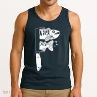Fresh Sashimi Sushi Knife Anime Inspiration Tank Top thumb 3