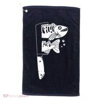 Fresh Sashimi Sushi Knife Anime Inspiration Golf Towel thumb 0