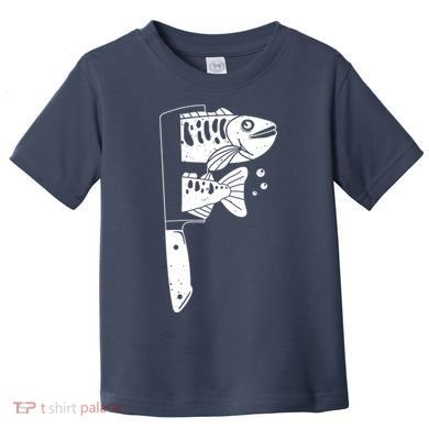 Fresh Sashimi Sushi Knife Anime Inspiration Toddler T-Shirt