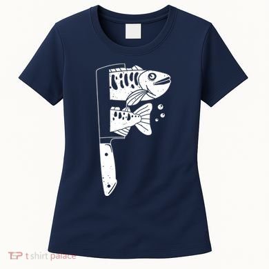 Fresh Sashimi Sushi Knife Anime Inspiration Women's T-Shirt