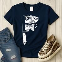 Fresh Sashimi Sushi Knife Anime Inspiration Women's T-Shirt thumb 3