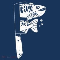 Fresh Sashimi Sushi Knife Anime Inspiration Women's T-Shirt thumb 6