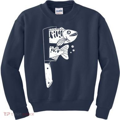 Fresh Sashimi Sushi Knife Anime Inspiration Kids Sweatshirt