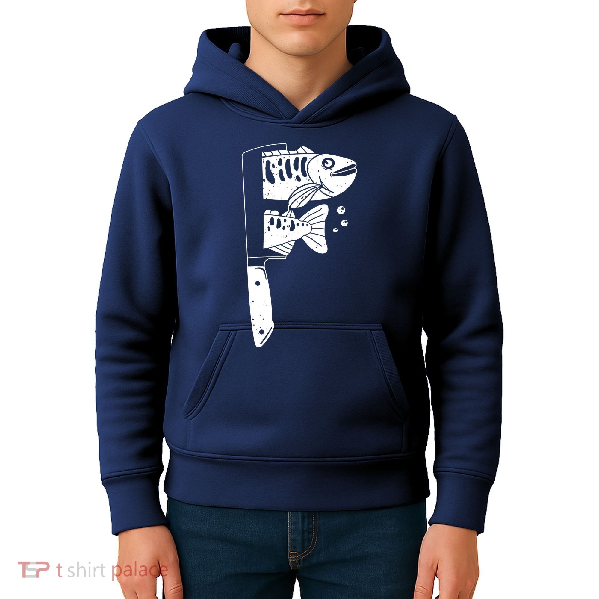 Fresh Sashimi Sushi Knife Anime Inspiration Kids Hoodie