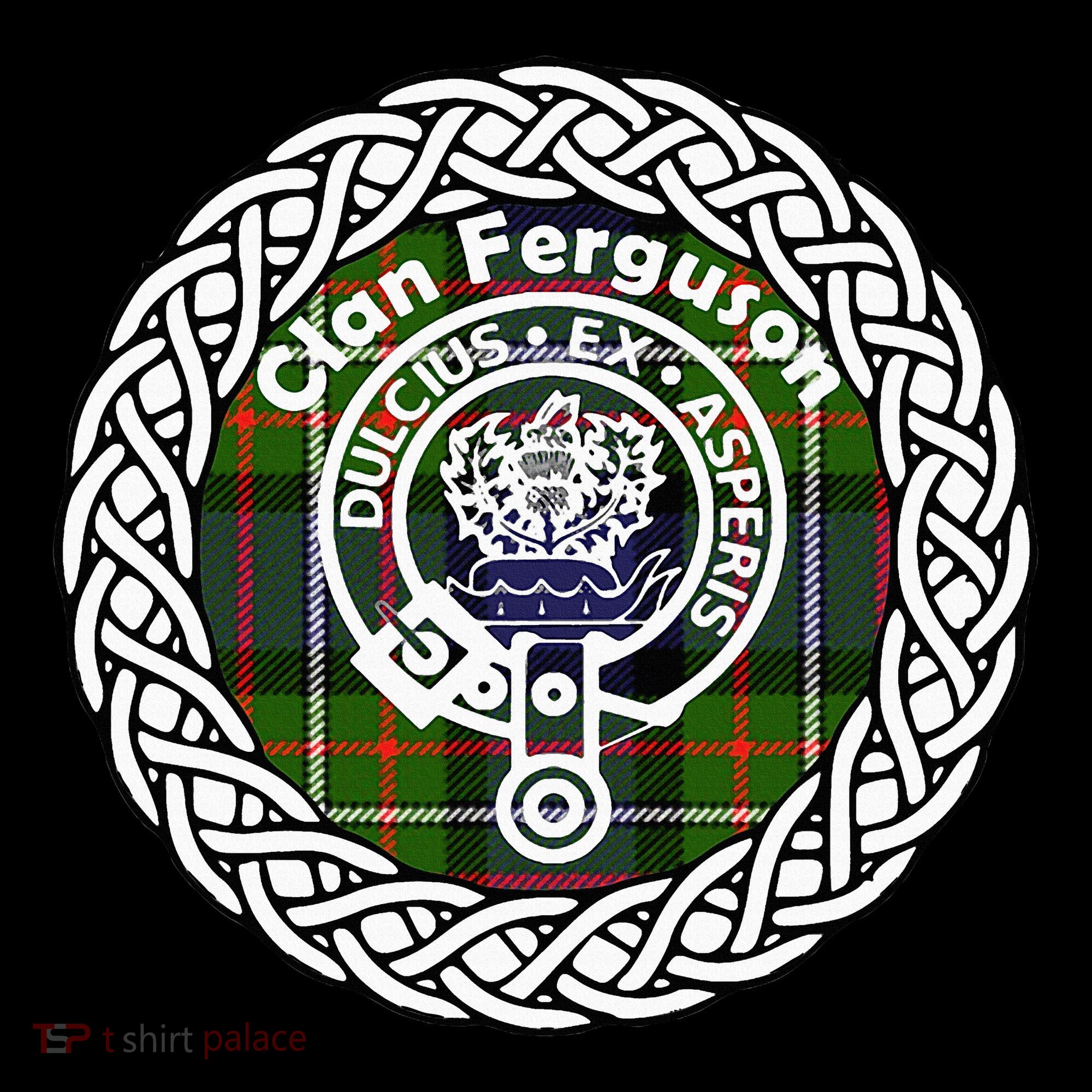 Ferguson Surname Scottish Clan Tartan Crest Badge Women's Hoodie