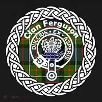 Ferguson Surname Scottish Clan Tartan Crest Badge Ornament thumb 1