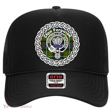 Ferguson Surname Scottish Clan Tartan Crest Badge Hat