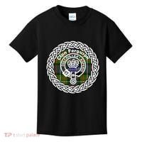 Ferguson Surname Scottish Clan Tartan Crest Badge Kids T-Shirt thumb 0