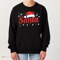 Funny Santa SantaS Favorite Ho Matching Couple Christmas Women's Sweatshirt thumb 0