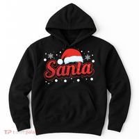 Funny Santa SantaS Favorite Ho Matching Couple Christmas Hoodie thumb 0