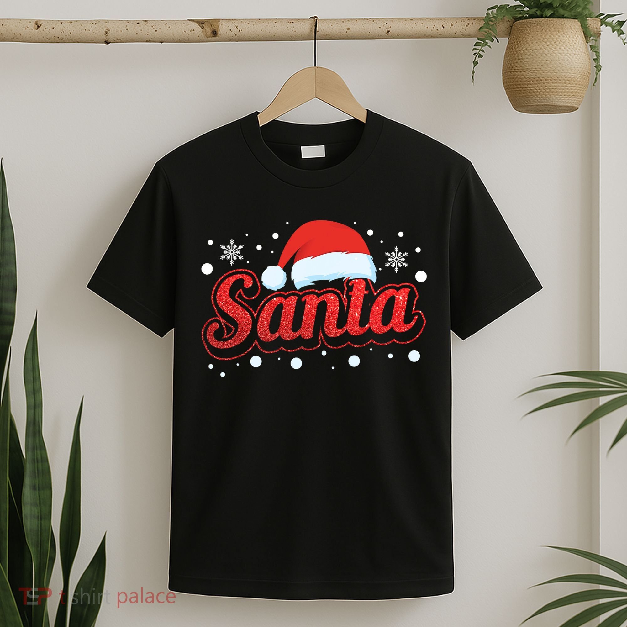 Funny Santa SantaS Favorite Ho Matching Couple Christmas T-Shirt